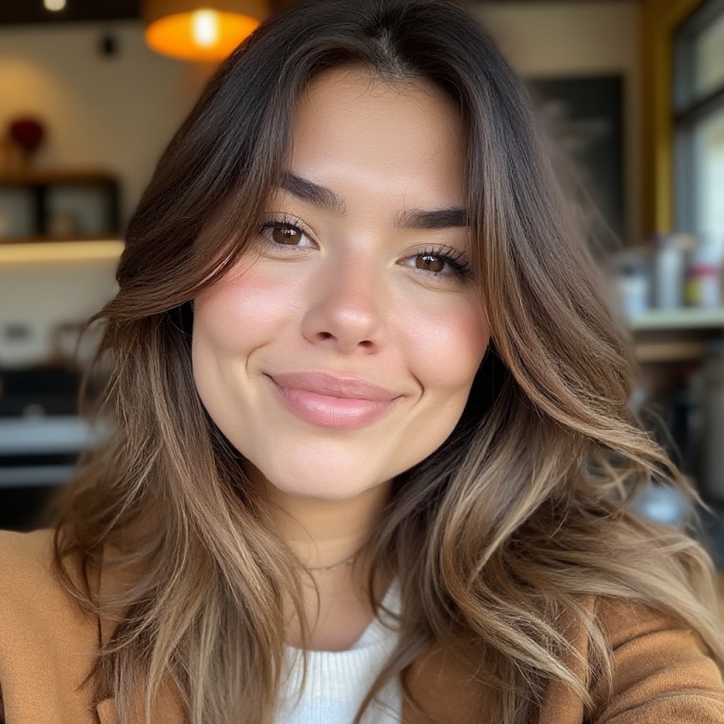 Portrait of patient Erin Flanders smiling